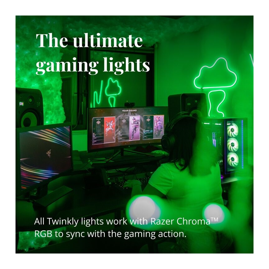 Twinkly - LED RGB Taśma ściemnialna LINE 100xLED 1,5 m Wi-Fi