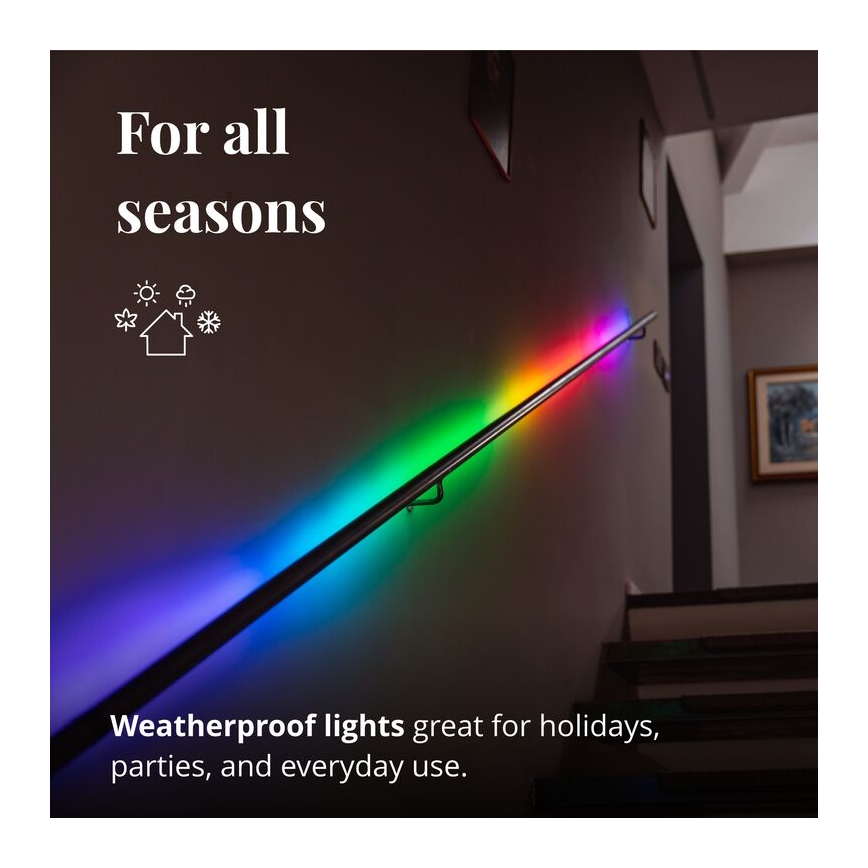 Twinkly - LED RGB Taśma ściemnialna LINE 100xLED 1,5 m Wi-Fi