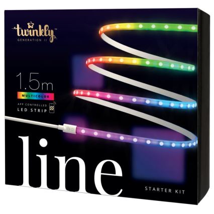 Twinkly - LED RGB Taśma ściemnialna LINE 100xLED 1,5 m Wi-Fi