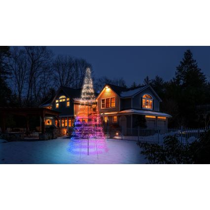 Twinkly - Przyciemniana choinka na zewnątrz LED RGBW LIGHT TREE 1000xLED 6 m IP44 Wi-Fi