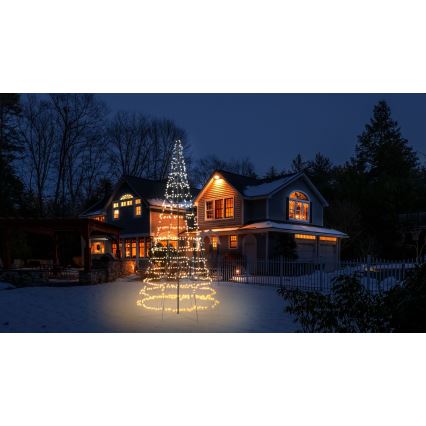 Twinkly - Przyciemniana choinka na zewnątrz LED RGBW LIGHT TREE 1000xLED 6 m IP44 Wi-Fi