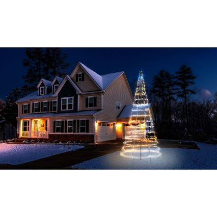 Twinkly - Przyciemniana choinka na zewnątrz LED RGBW LIGHT TREE 1000xLED 6 m IP44 Wi-Fi