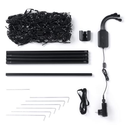 Twinkly - LED RGBW ściemnialna zewnętrzna choinka LIGHT TREE 300xLED 2m IP44 Wi-Fi