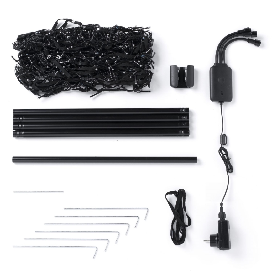 Twinkly - LED RGBW ściemnialna zewnętrzna choinka LIGHT TREE 300xLED 2m IP44 Wi-Fi