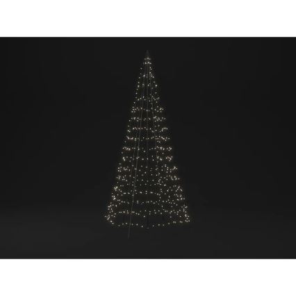 Twinkly - LED RGBW Ściemnialna zewnętrzna choinka bożonarodzeniowa LIGHT TREE 450xLED 3m IP44 Wi-Fi
