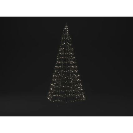 Twinkly - LED RGBW Ściemnialna zewnętrzna choinka bożonarodzeniowa LIGHT TREE 450xLED 3m IP44 Wi-Fi