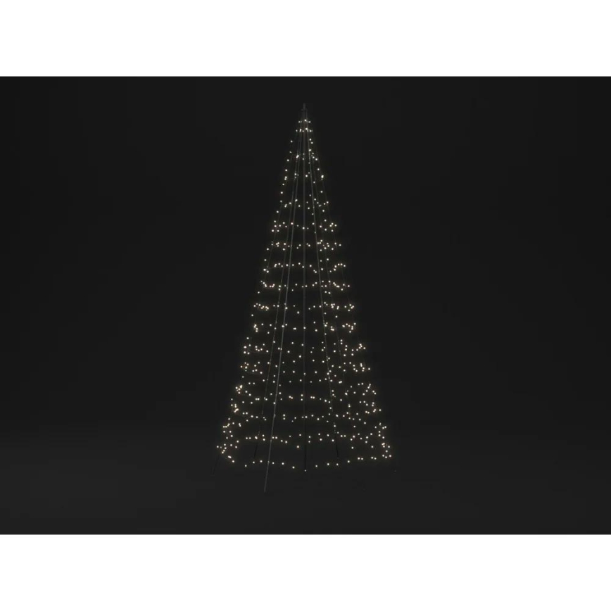 Twinkly - LED RGBW Ściemnialna zewnętrzna choinka bożonarodzeniowa LIGHT TREE 450xLED 3m IP44 Wi-Fi