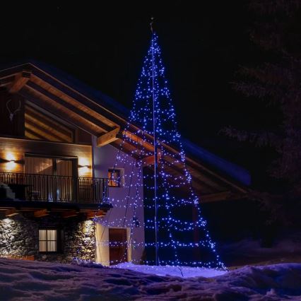 Twinkly - LED RGBW Ściemnialna zewnętrzna choinka bożonarodzeniowa LIGHT TREE 750xLED 4m IP44 Wi-Fi