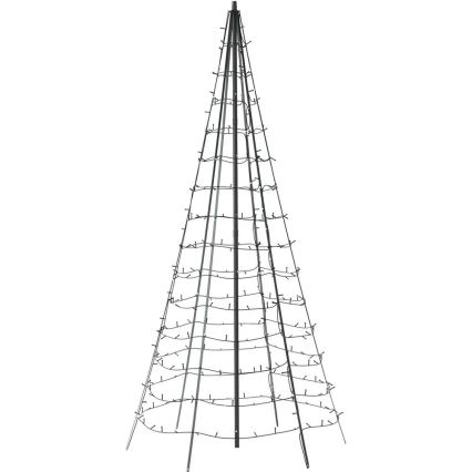 Twinkly - LED RGBW Ściemnialna zewnętrzna choinka bożonarodzeniowa LIGHT TREE 750xLED 4m IP44 Wi-Fi