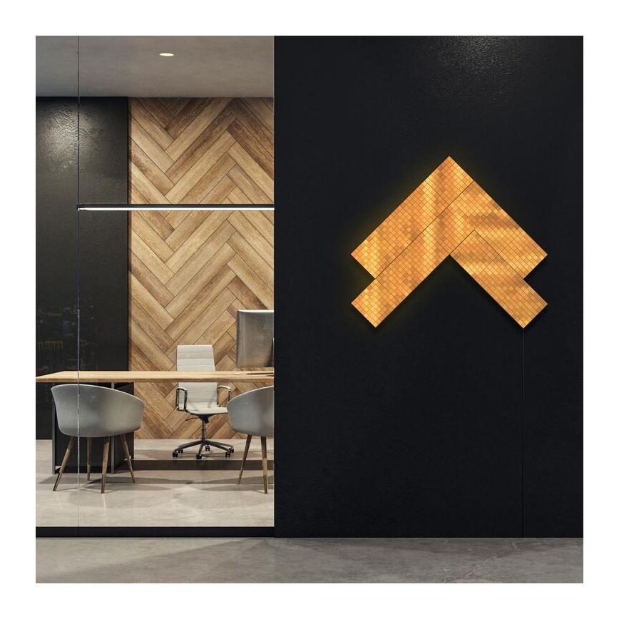 Twinkly - LED RGB Ściemnialny panel SQUARES 64xLED 16x16 cm Wi-Fi