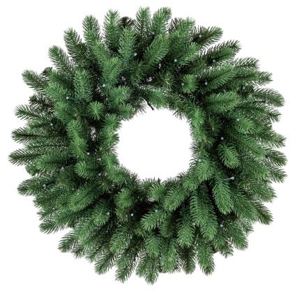 Twinkly - LED RGB Ściemnialny wieniec bożonarodzeniowy PRE-LIT WREATH 50xLED śr. 61cm Wi-Fi