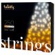 Twinkly - LED Ściemnialny zewnętrzny łańcuch bożonarodzeniowy STRINGS 250xLED 23,5m IP44 Wi-Fi