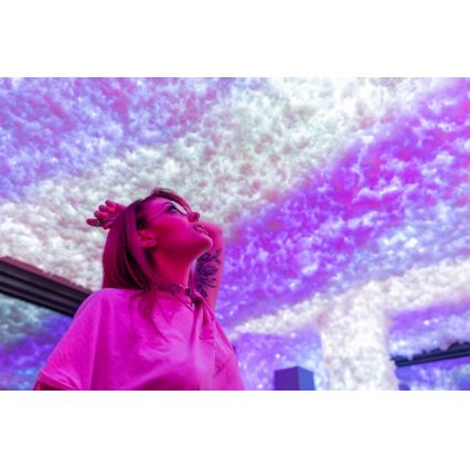 Twinkly - LED RGBW ściemnialny zewnętrzny łańcuch STRINGS 250 diod LED 23,5 m IP44 Wi-Fi