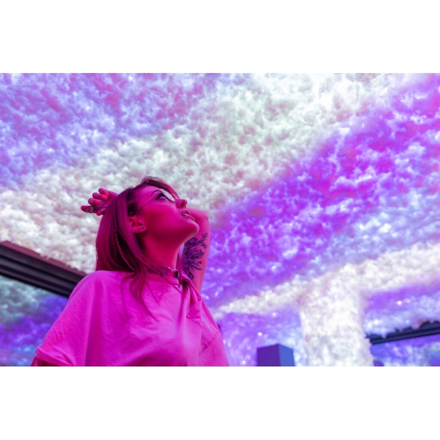 Twinkly - LED RGBW ściemnialny zewnętrzny łańcuch STRINGS 250 diod LED 23,5 m IP44 Wi-Fi