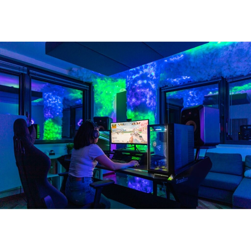 Twinkly - LED RGB Ściemnialny zewnętrzny łańcuch bożonarodzeniowy STRINGS 250xLED 23,5m IP44 Wi-Fi