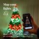 Twinkly - LED RGBW Ściemnialny zewnętrzny łańcuch bożonarodzeniowy STRINGS 400xLED 35,5m IP44 Wi-Fi