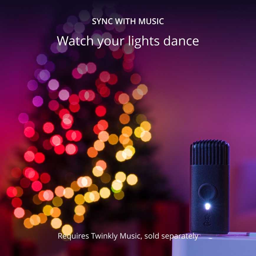 Twinkly - LED RGB Ściemnialny zewnętrzny Łańcuch świąteczny STRINGS 750xLED 63,5m IP44 Wi-Fi