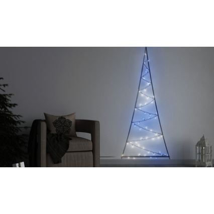 Twinkly - LED RGBW Ściemnialna zewnętrzna choinka bożonarodzeniowa LIGHT TREE 70xLED IP44 Wi-Fi