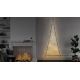 Twinkly - LED RGBW Ściemnialna zewnętrzna choinka bożonarodzeniowa LIGHT TREE 70xLED IP44 Wi-Fi
