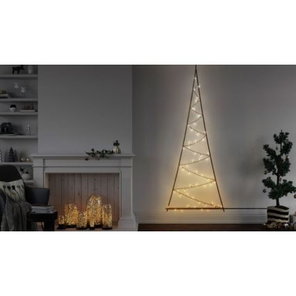 Twinkly - LED RGBW Ściemnialna zewnętrzna choinka bożonarodzeniowa LIGHT TREE 70xLED IP44 Wi-Fi