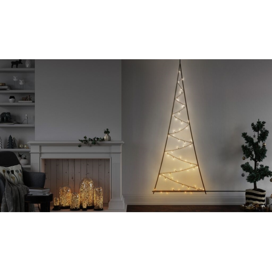 Twinkly - LED RGBW Ściemnialna zewnętrzna choinka bożonarodzeniowa LIGHT TREE 70xLED IP44 Wi-Fi