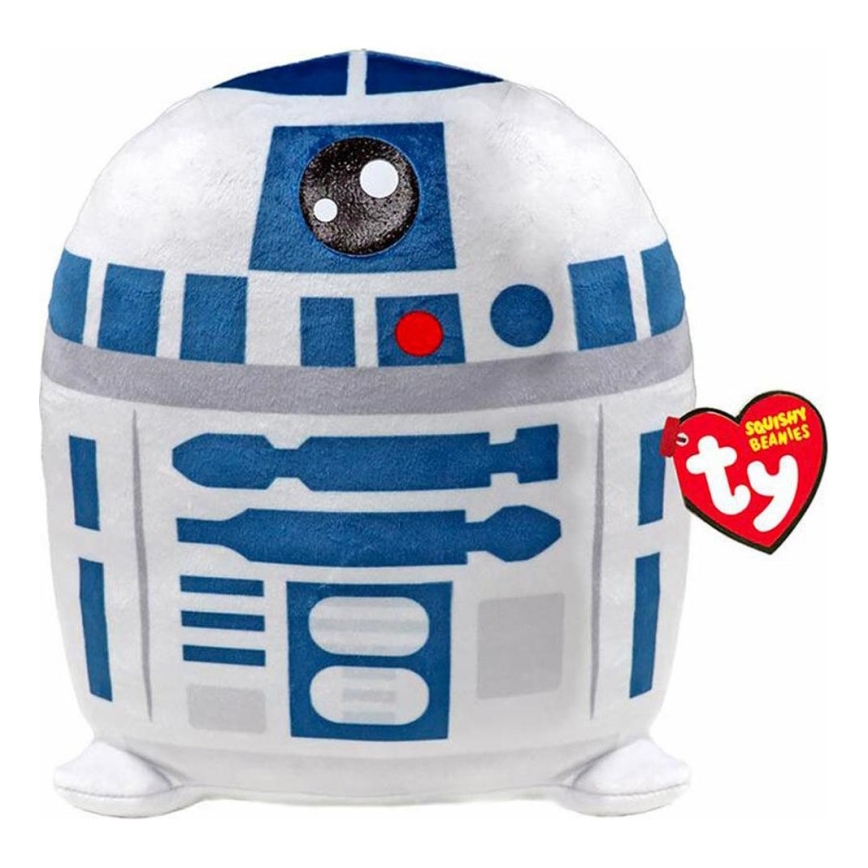TY - Zabawka pluszowa Squishy R2D2 Star Wars 22 cm