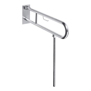 Uchwyt 10x25 cm stal nierdzewna/srebrny