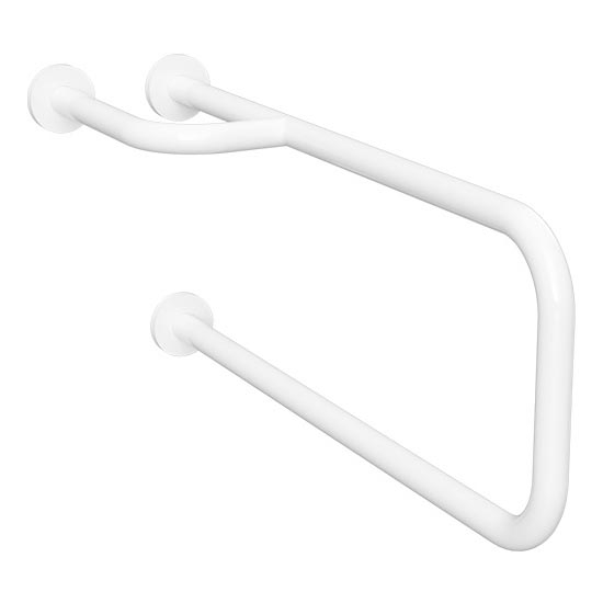 Uchwyt 23,5x38 cm biały