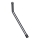 Uchwyt do luster 1x14,8 cm stal nierdzewna/srebrny