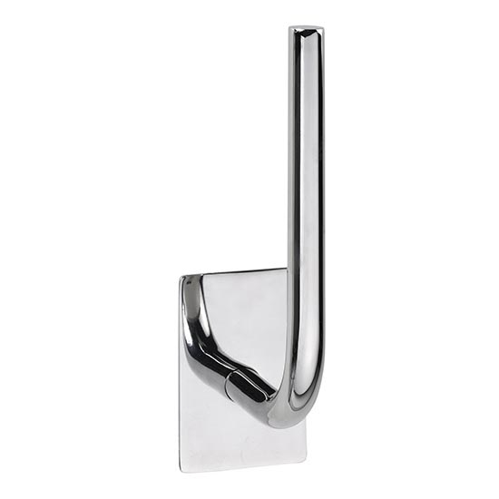 Uchwyt na papier 4,5x18 cm, stal nierdzewna/srebrny