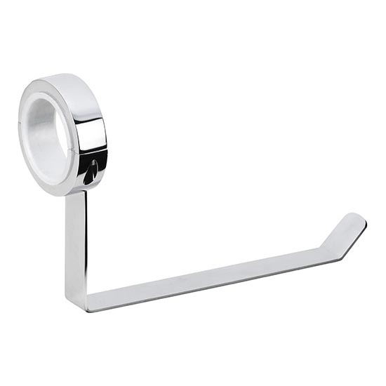 Uchwyt na papier 4,7x9,6 cm, ze stali nierdzewnej/srebrny