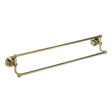 Uchwyt na ręczniki 66,5x12,5 cm brązowy