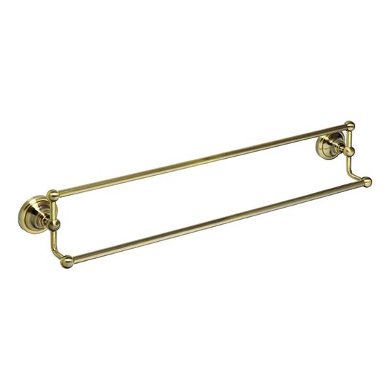 Uchwyt na ręczniki 66,5x12,5 cm brązowy