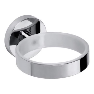 Uchwyt na suszarkę do włosów OMEGA 8x5,5 cm srebrny