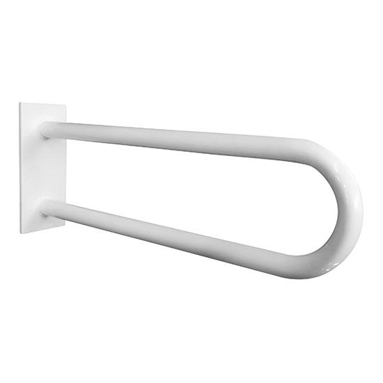 Uchwyt podporowy 10x25 cm biały