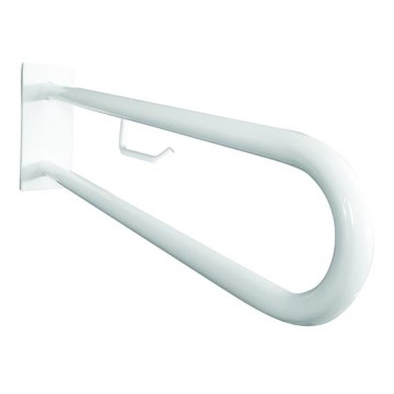 Uchwyt podporowy 10x25 cm biały