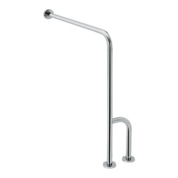 Uchwyt podporowy 23x86,6 cm stal nierdzewna/srebrny