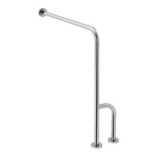 Uchwyt podporowy 23x86,6 cm stal nierdzewna/srebrny
