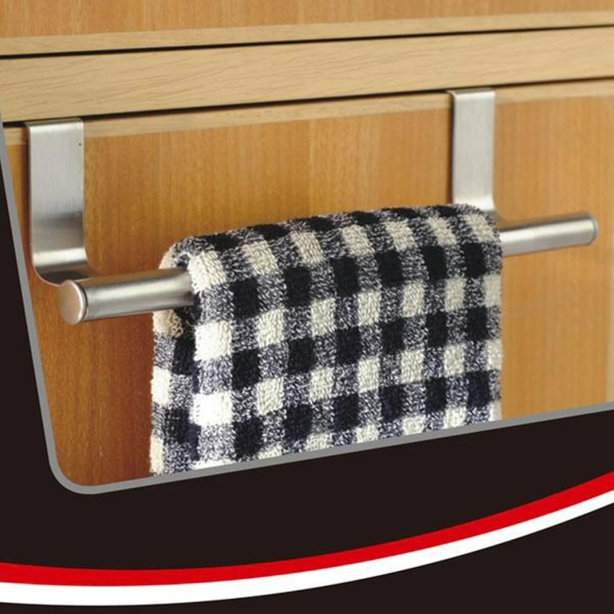 Uchwyt wiszący na ręcznik 8x23,5 cm ze stali nierdzewnej