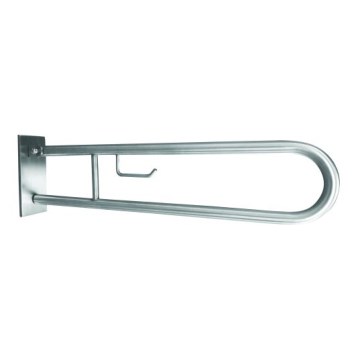 Uchwyt z mocowaniem 10,3x25,3 cm, stal nierdzewna/srebrny