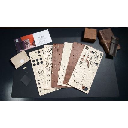 Ugears - 3D drewniane mechaniczne puzzle Księga tajemnic