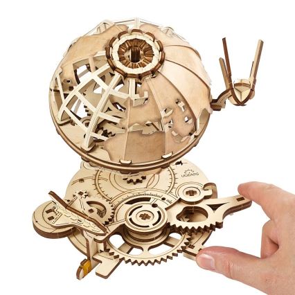 Ugears - 3D drewniane puzzle mechaniczne Globus