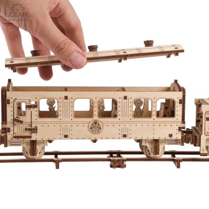 Ugears - 3D drewniane puzzle mechaniczne Harry Potter Ekspres Hogwart