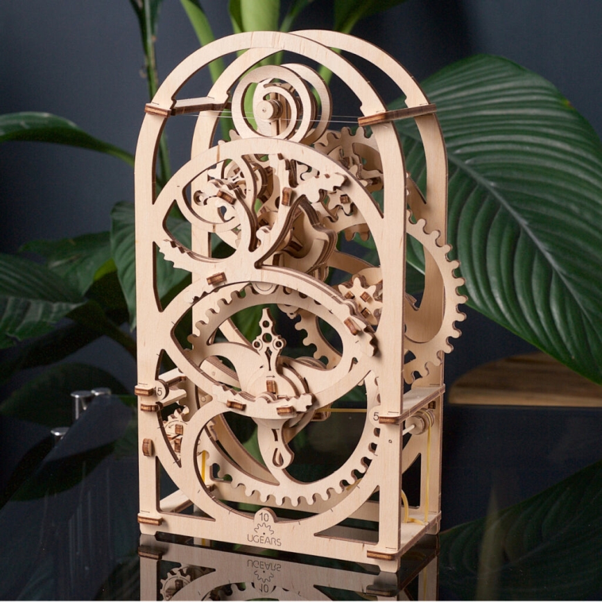 Ugears - 3D drewniane puzzle mechaniczne mechanizm zegarowy