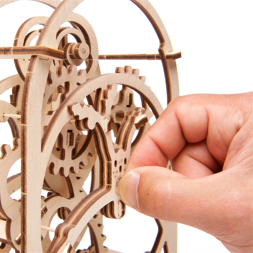 Ugears - 3D drewniane puzzle mechaniczne mechanizm zegarowy