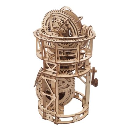 Ugears - 3D drewniane puzzle mechaniczne mechanizm zegarowy z tourbillonem