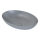 Umywalka nablatowa OLSBORG 60x40,5 cm beton/szary