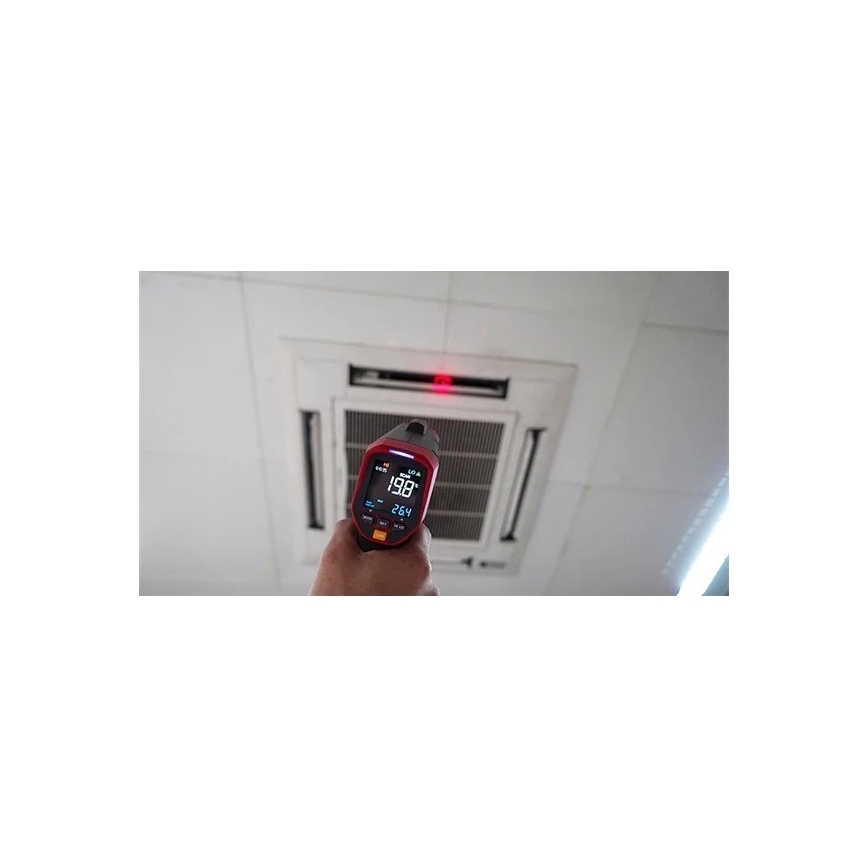 Uni-T - Termometr bezdotykowy na podczerwień 1x9V 6LR61 1300°C