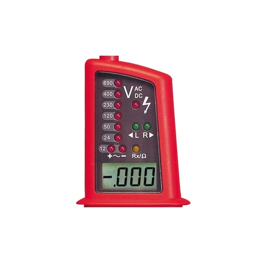 Uni-T - Tester z wyświetlaczem LCD 2xAAA IP65