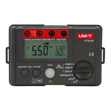 Uni-T UT501B - Miernik rezystancji izolacyjnej 6xAA